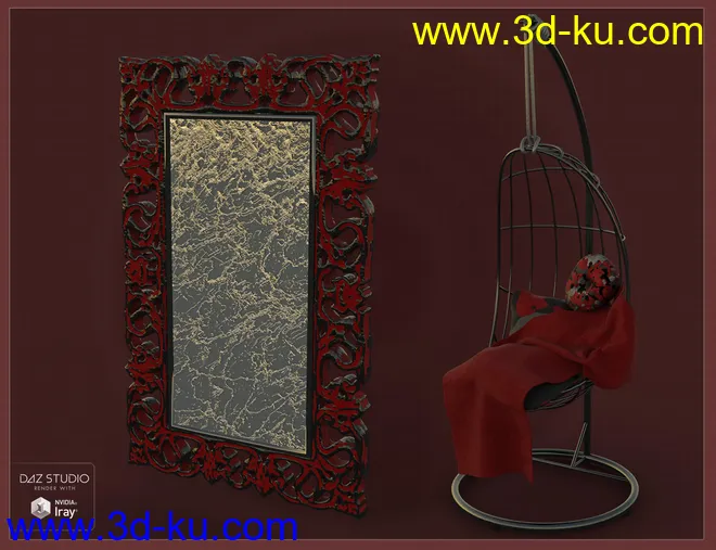 Wicked Industrial Chateau Chic Furniture模型的图片6