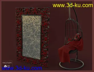 3D打印模型Wicked Industrial Chateau Chic Furniture的图片