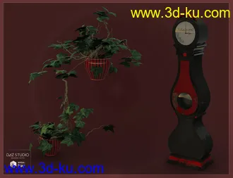 3D打印模型Wicked Industrial Chateau Chic Furniture的图片