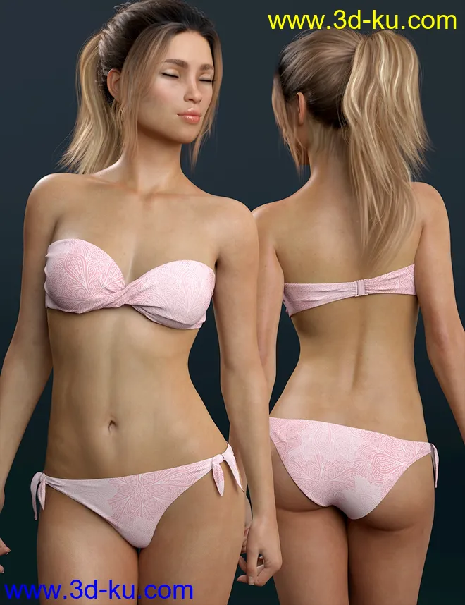 Wilder HD for Genesis 3 and 8 Female模型的图片4
