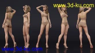 3D打印模型Wilder HD for Genesis 3 and 8 Female的图片
