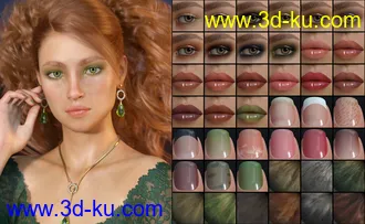 3D打印模型Wilder HD for Genesis 3 and 8 Female的图片