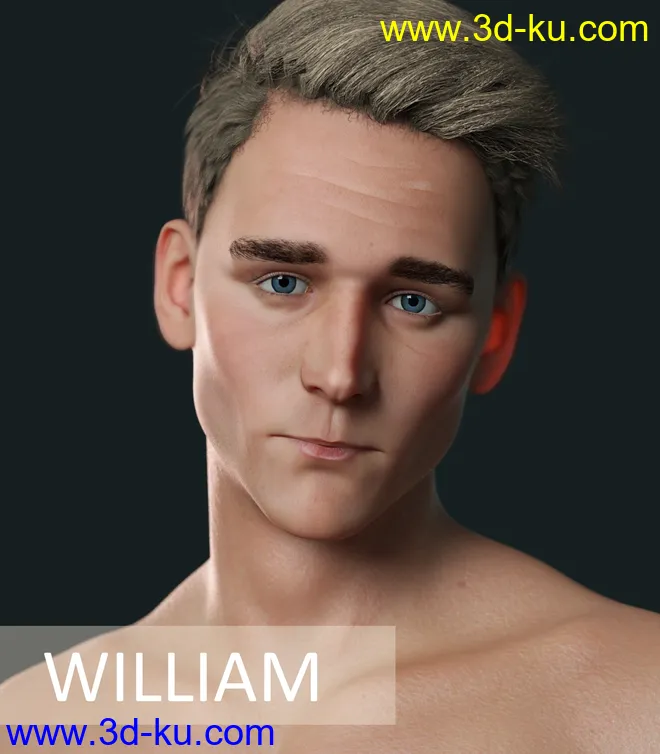 William For Genesis 8 Male模型的图片1