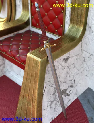 3D打印模型Winterblack Hall Throne Room Props的图片