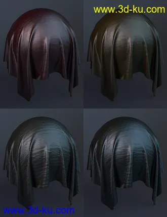 3D打印模型Worn Rough Leather Iray Shaders的图片