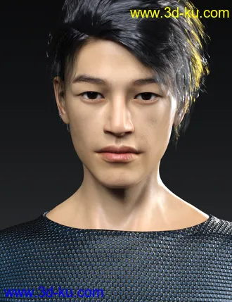 3D打印模型Wufei HD for Genesis 8 Male的图片