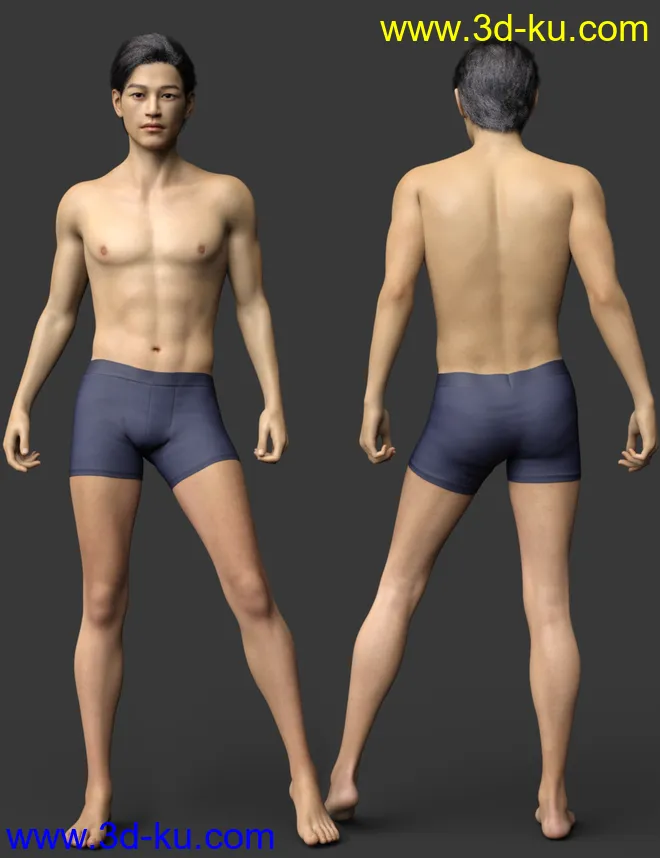 Wufei HD for Genesis 8 Male模型的图片4