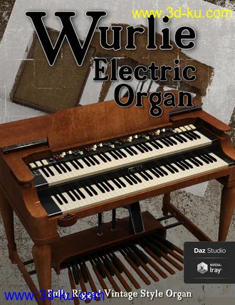 3D打印模型Wurlie Electric Organ的图片