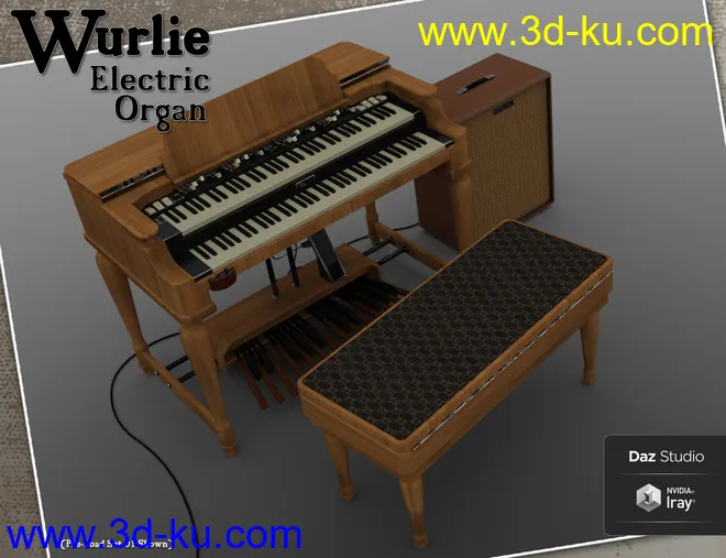 Wurlie Electric Organ模型的图片2