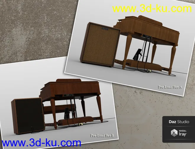 Wurlie Electric Organ模型的图片4