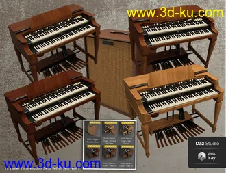 3D打印模型Wurlie Electric Organ的图片
