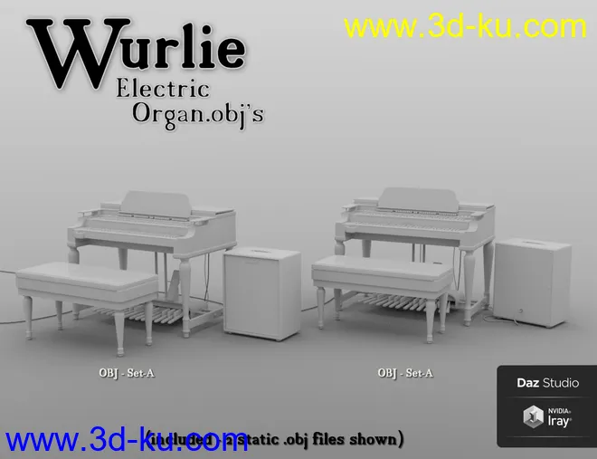 Wurlie Electric Organ模型的图片9