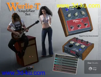 3D打印模型Wurlie-T Amplifier Set的图片