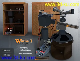 3D打印模型Wurlie-T Amplifier Set的图片