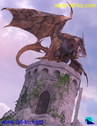 3D打印模型Wyvern Master Pose Control的图片