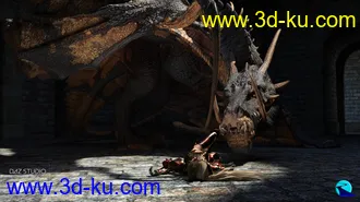 3D打印模型Wyvern Master Pose Control的图片