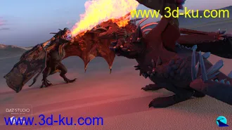 3D打印模型Wyvern Master Pose Control的图片