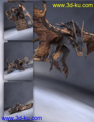 3D打印模型Wyvern Master Pose Control的图片