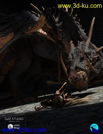 3D打印模型Wyvern Master Pose Control的图片