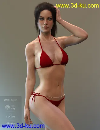 3D打印模型X-Fashion Trendy Simple Bikini for Genesis 8 Female(s)X-Fashion Trendy Simple Bikini for Genesis 8 Female(s)的图片