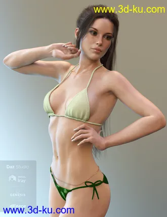 3D打印模型X-Fashion Trendy Simple Bikini for Genesis 8 Female(s)X-Fashion Trendy Simple Bikini for Genesis 8 Female(s)的图片