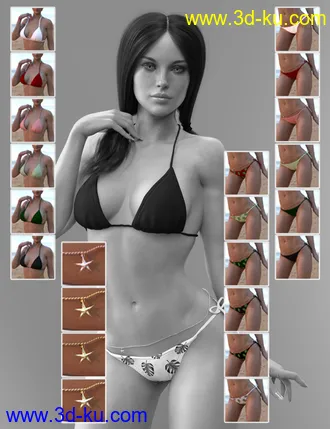 3D打印模型X-Fashion Trendy Simple Bikini for Genesis 8 Female(s)X-Fashion Trendy Simple Bikini for Genesis 8 Female(s)的图片