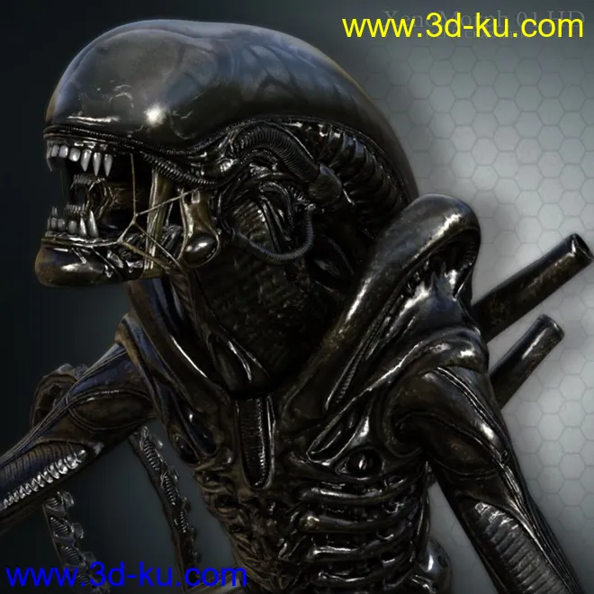 XenoMorph 01 HD模型的图片1