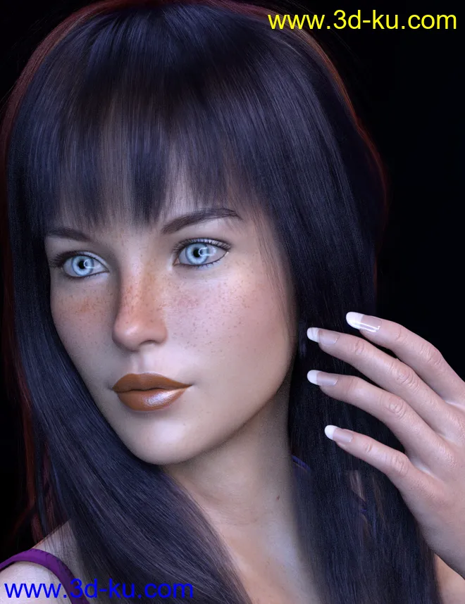 XF-Diana for Genesis 8 Female模型的图片2