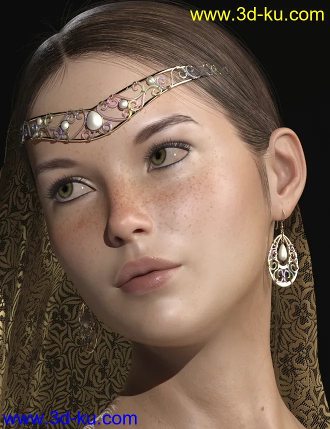 XF-Diana for Genesis 8 Female模型的图片4