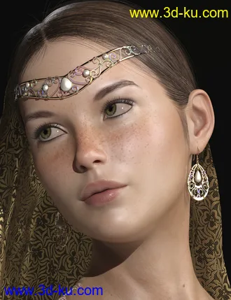 3D打印模型XF-Diana for Genesis 8 Female的图片