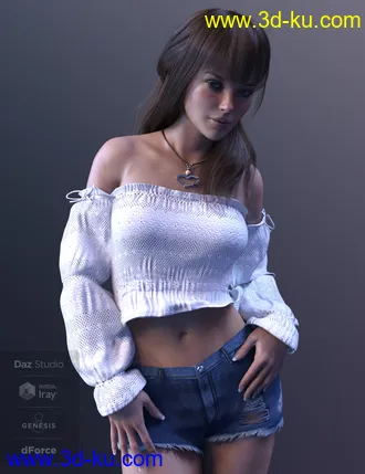 3D打印模型XF-Diana for Genesis 8 Female的图片