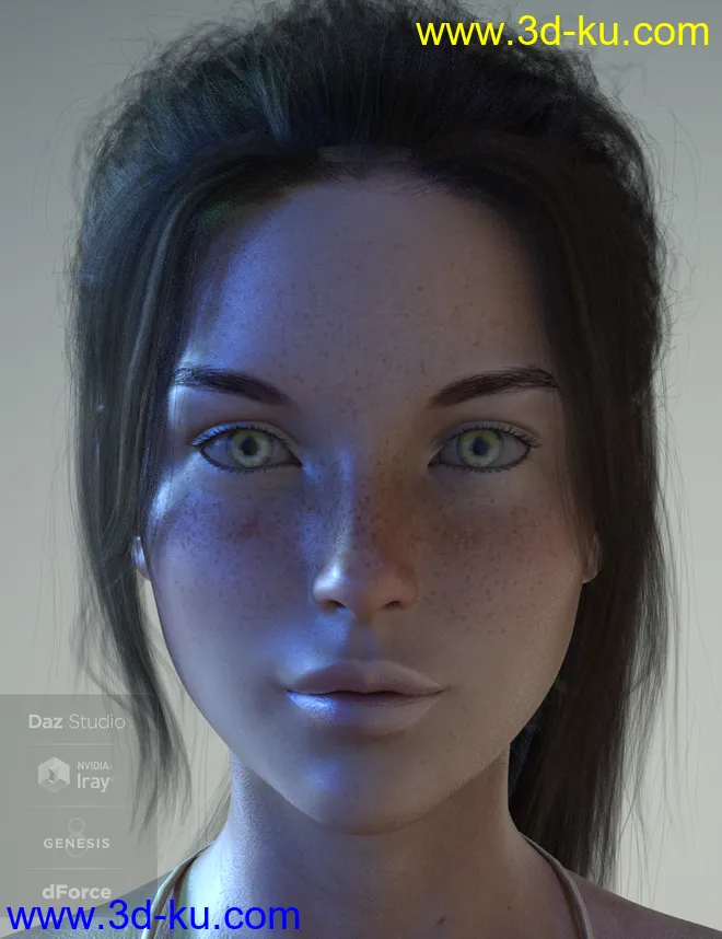 XF-Diana for Genesis 8 Female模型的图片6