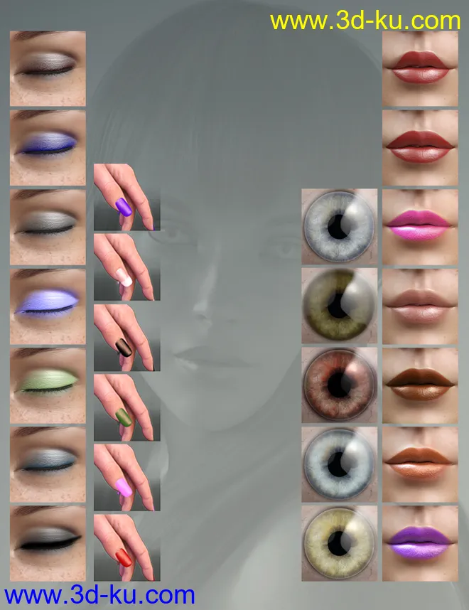 XF-Diana for Genesis 8 Female模型的图片9