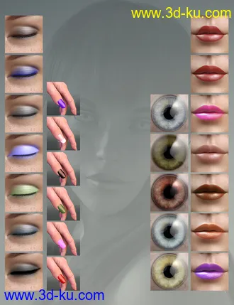 3D打印模型XF-Diana for Genesis 8 Female的图片