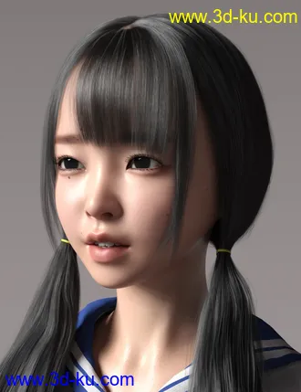 3D打印模型Xiao Yun and Expressions for Genesis 8 Female的图片