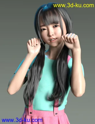 3D打印模型Xiao Yun and Expressions for Genesis 8 Female的图片