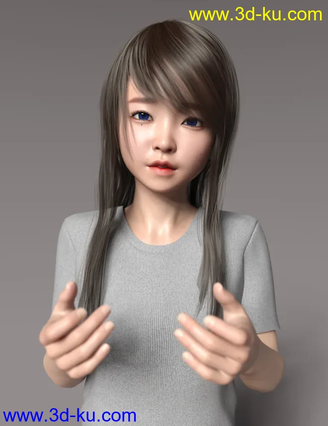 Xiao Yun and Expressions for Genesis 8 Female模型的图片4