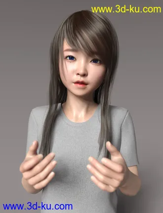 3D打印模型Xiao Yun and Expressions for Genesis 8 Female的图片