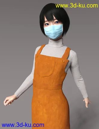 3D打印模型Xiao Yun and Expressions for Genesis 8 Female的图片