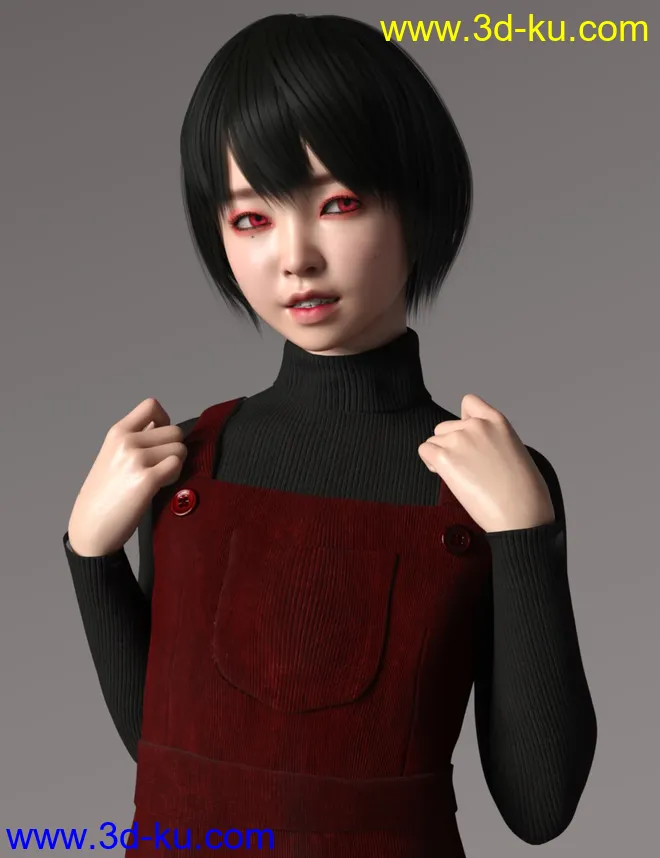 Xiao Yun and Expressions for Genesis 8 Female模型的图片6