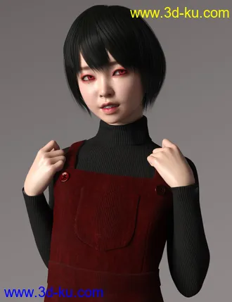 3D打印模型Xiao Yun and Expressions for Genesis 8 Female的图片