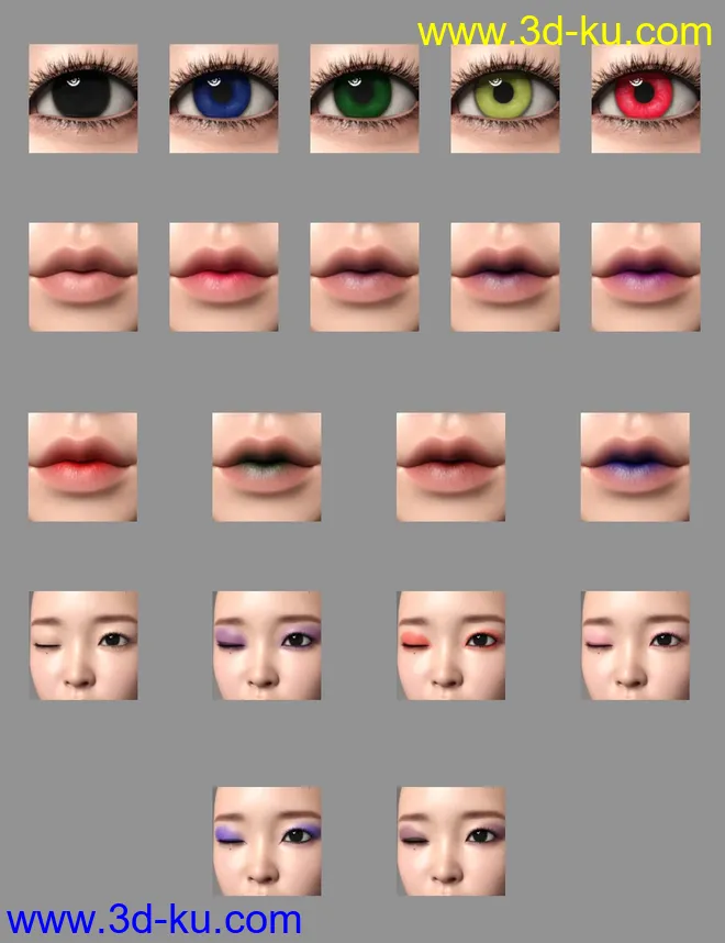Xiao Yun and Expressions for Genesis 8 Female模型的图片7