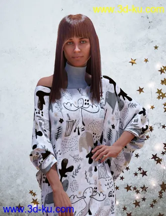 3D打印模型Xmas Knits Iray Shaders的图片