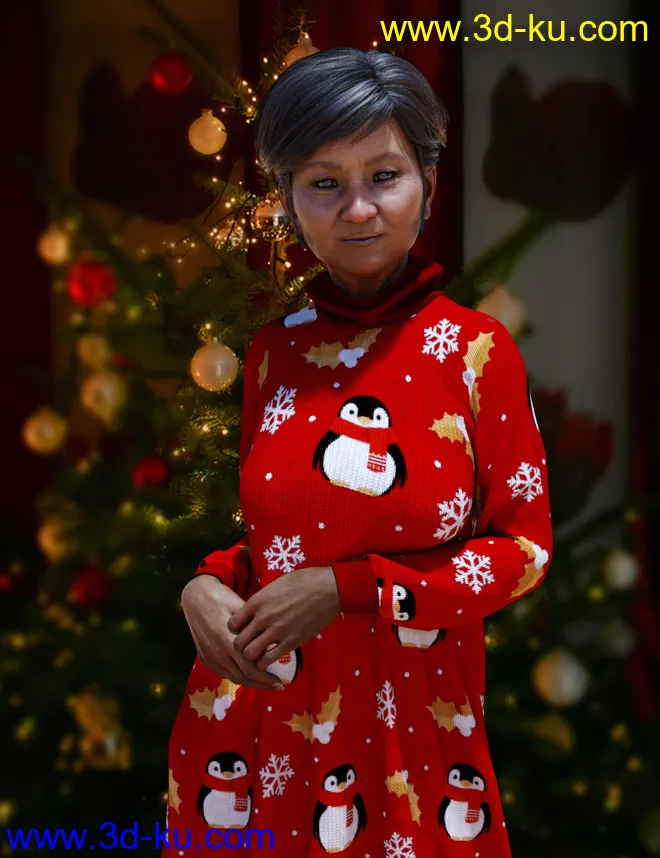 Xmas Knits Iray Shaders模型的图片2