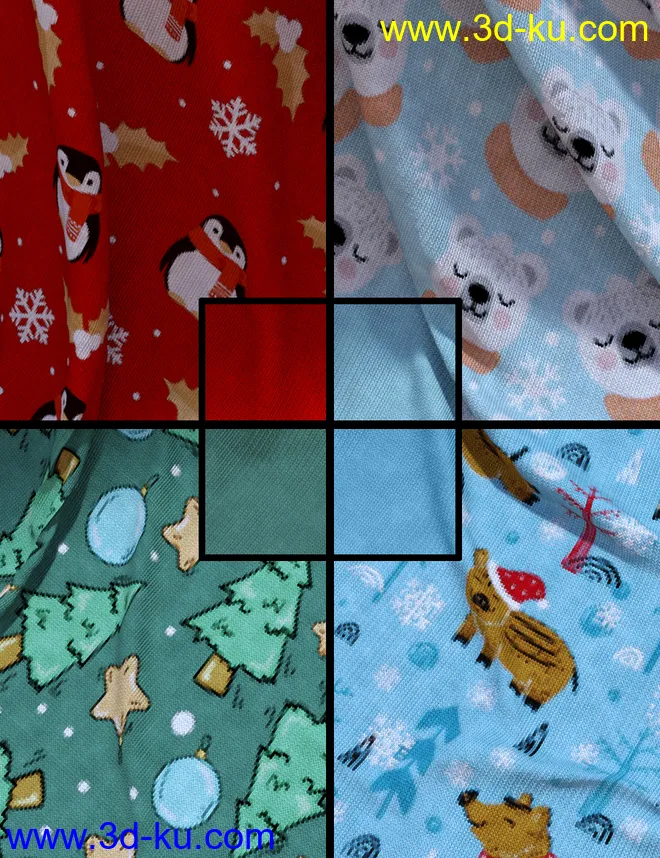 Xmas Knits Iray Shaders模型的图片6