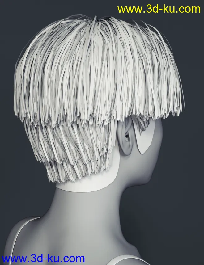 Ying Hair for Genesis 8 Female(s)模型的图片7