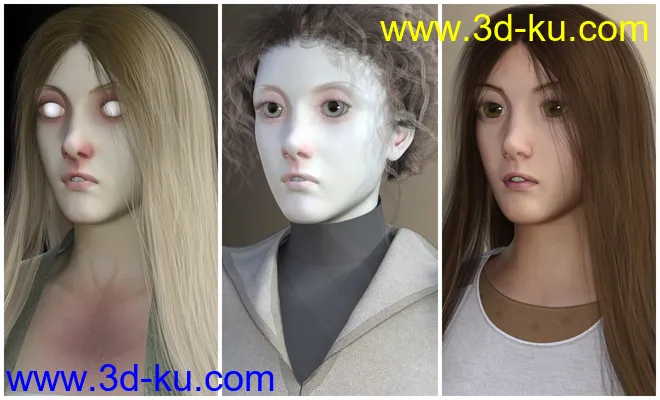 Yuki Onna for Genesis 8 Female模型的图片2