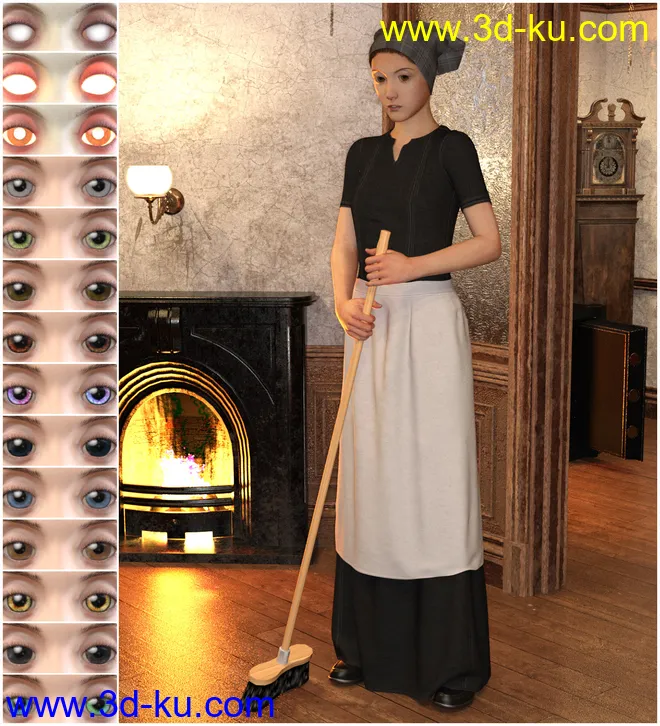 Yuki Onna for Genesis 8 Female模型的图片5