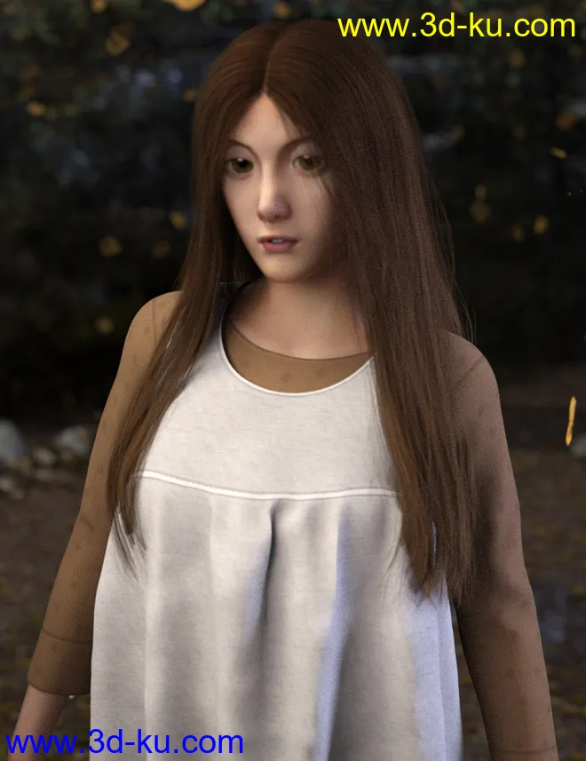 Yuki Onna for Genesis 8 Female模型的图片7