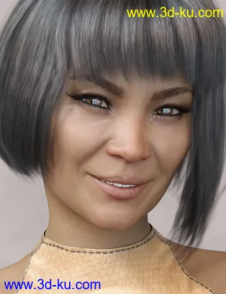 3D打印模型Yun HD for Genesis 8 Female的图片